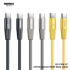 Кабель Remax Infinity series 100W zinc alloy braided fast charging data cable RC-C106 C-C - Silver-Gray Кабель Remax Infinity series 100W zinc alloy braided fast charging data cable RC-C106 C-C - Silver-Gray
