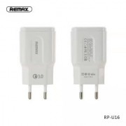 Сетевой адаптер Remax Quick charge 3.0A RP-U16 - White