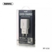 Сетевой адаптер Remax Quick charge 3.0A RP-U16 - White