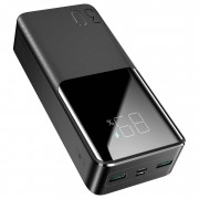 Power Bank Joyroom JR-QP193 22.5W 30000mAh-Black With USB to Type.C 0.3m Cable-Black