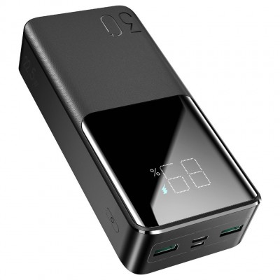 Power Bank Joyroom JR-QP193 22.5W 30000mAh-Black With USB to Type.C 0.3m Cable-Black Power Bank Joyroom JR-QP193 22.5W 30000mAh-Black With USB to Type.C 0.3m Cable-Black