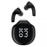 Беспроводные наушники Acefast T9 Crystal (Air) color bluetooth earbuds - Obsidian black