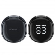 Беспроводные наушники Acefast T9 Crystal (Air) color bluetooth earbuds - Obsidian black
