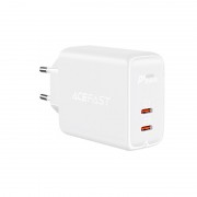 Сетевой адаптер Acefast A9 PD 40W (C+C) - White