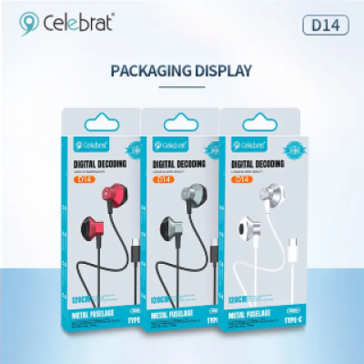 Наушники Celebrat D14 - Black Наушники Celebrat D14 - Black