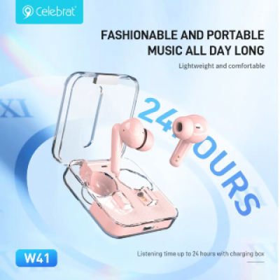 Наушники Celebrat W41 - Pink Наушники Celebrat W41 - Pink