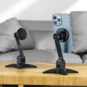 Держатель с беспроводной зарядкой Acefast E11 desktop mobile phone magnetic holder - Black