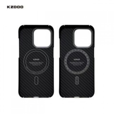 Чехол KZdoo Magsafe Kevlar new iphone 13 pro (6.1) Black Чехол KZdoo Magsafe Kevlar new iphone 13 pro (6.1) Black