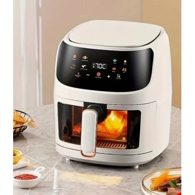 Аэрогриль черный с окошкой OLM-KZF002 QF-605С Аэрогриль черный с окошкой OLM-KZF002 QF-605С