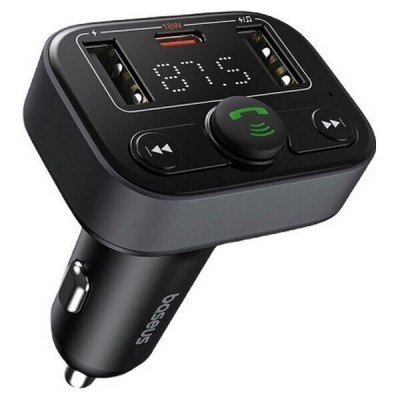 FM-Трансмиттер BASEUS S-09 Lite Series Car FM Transmitter Cluster - Black (C10762300113-00) FM-Трансмиттер BASEUS S-09 Lite Series Car FM Transmitter Cluster - Black (C10762300113-00)