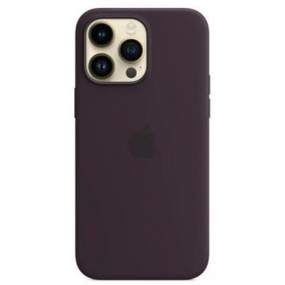 Чехол для Silicone Case Magsafe iphone 14 pro (6.1) - Elderberry Чехол для Silicone Case Magsafe iphone 14 pro (6.1) - Elderberry