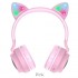 Наушники hoco W27 Cat ear wireless headphones - Pink Наушники hoco W27 Cat ear wireless headphones - Pink