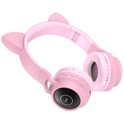 Наушники hoco W27 Cat ear wireless headphones - Pink Наушники hoco W27 Cat ear wireless headphones - Pink