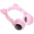 Наушники hoco W27 Cat ear wireless headphones - Pink Наушники hoco W27 Cat ear wireless headphones - Pink