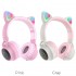 Наушники hoco W27 Cat ear wireless headphones - Pink Наушники hoco W27 Cat ear wireless headphones - Pink