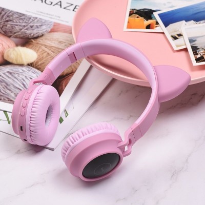 Наушники hoco W27 Cat ear wireless headphones - Pink Наушники hoco W27 Cat ear wireless headphones - Pink