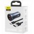 Автомобильное зарядное устройство Baseus U+U 40W (TZCCJD-A0G) - Dark Gray Автомобильное зарядное устройство Baseus U+U 40W (TZCCJD-A0G) - Dark Gray