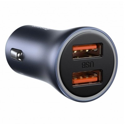 Автомобильное зарядное устройство Baseus U+U 40W (TZCCJD-A0G) - Dark Gray Автомобильное зарядное устройство Baseus U+U 40W (TZCCJD-A0G) - Dark Gray