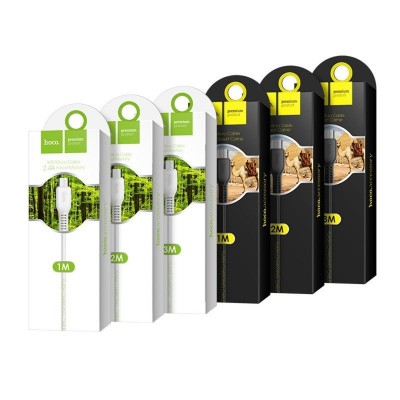Кабель hoco X20 Flash L=2M Micro - Черный Кабель hoco X20 Flash L=2M Micro - Черный