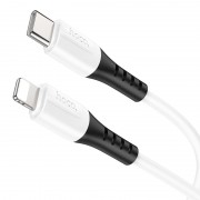 Кабель Hoco X82 iP PD Silicone charging data cable - White