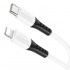 Кабель Hoco X82 iP PD Silicone charging data cable - White Кабель Hoco X82 iP PD Silicone charging data cable - White