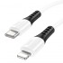 Кабель Hoco X82 iP PD Silicone charging data cable - White Кабель Hoco X82 iP PD Silicone charging data cable - White