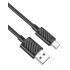 Кабель HOCO X88 gratified charging data cable for type-c (packaged) - Black Кабель HOCO X88 gratified charging data cable for type-c (packaged) - Black