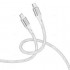 Кабель HOCO x98 crystal ice 60W silicone charging data cable type-c to type-c - Серый Кабель HOCO x98 crystal ice 60W silicone charging data cable type-c to type-c - Серый