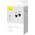 Кабель BASEUS CAKW000302 coolplay series fast charging cable type-c to type-c 100w 2m - Белый Кабель BASEUS CAKW000302 coolplay series fast charging cable type-c to type-c 100w 2m - Белый
