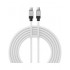 Кабель BASEUS CAKW000302 coolplay series fast charging cable type-c to type-c 100w 2m - Белый Кабель BASEUS CAKW000302 coolplay series fast charging cable type-c to type-c 100w 2m - Белый