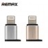 Адаптер Remax lightning to micro RA-USB2 adapter Адаптер Remax lightning to micro RA-USB2 adapter