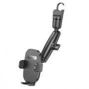 Автодержатель HOCO H17 waves rearview mirror car holder - Black