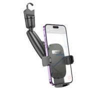Автодержатель HOCO H17 waves rearview mirror car holder - Black