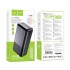 Power Bank HOCO J108B Universe 22.5W fully compatible (30000mAh) - Black Power Bank HOCO J108B Universe 22.5W fully compatible (30000mAh) - Black