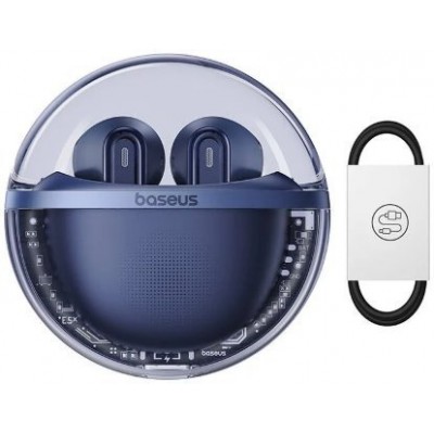 Беспроводные наушники OS-Baseus Bowie E5x True Wireless Earphones (A00060101323-00) - Синий Беспроводные наушники OS-Baseus Bowie E5x True Wireless Earphones (A00060101323-00) - Синий