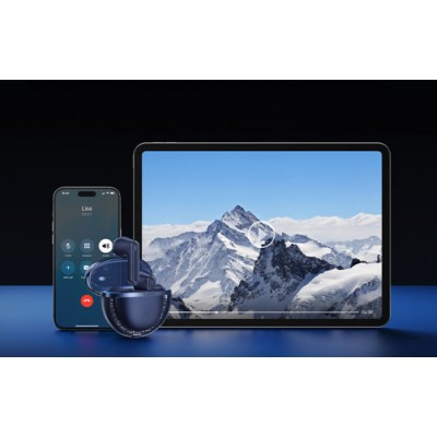 Беспроводные наушники OS-Baseus Bowie E5x True Wireless Earphones (A00060101323-00) - Синий Беспроводные наушники OS-Baseus Bowie E5x True Wireless Earphones (A00060101323-00) - Синий