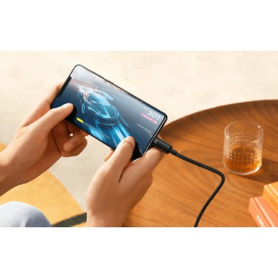 Кабель Baseus Tungsten Gold Fast Charging Data Cable Type-C to Type-C 240W 2m (CAWJ040101) - Черный Кабель Baseus Tungsten Gold Fast Charging Data Cable Type-C to Type-C 240W 2m (CAWJ040101) - Черный