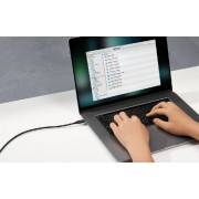 Кабель Baseus Tungsten Gold Fast Charging Data Cable Type-C to Type-C 240W 2m (CAWJ040101) - Черный