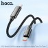 Кабель Hoco U125 Benefit 5A charging data cable with display Type-c - Black Кабель Hoco U125 Benefit 5A charging data cable with display Type-c - Black