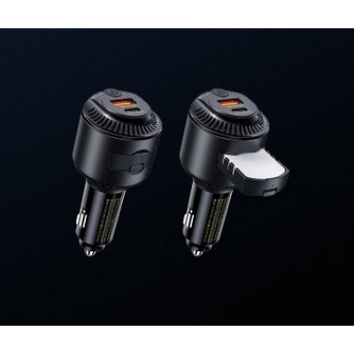 Автомобильное ЗУ Remax Yatoy series 60W PD+QC Scented RCC353 - Black Автомобильное ЗУ Remax Yatoy series 60W PD+QC Scented RCC353 - Black