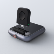 Беспроводная зарядка Joyroom JR-WQW03 Wireless Watch Charger - Black