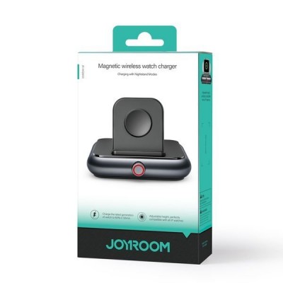 Беспроводная зарядка Joyroom JR-WQW03 Wireless Watch Charger - Black Беспроводная зарядка Joyroom JR-WQW03 Wireless Watch Charger - Black