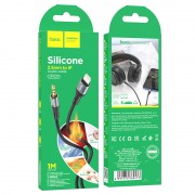 Переходник Hoco UPA22 iP silicone digital audio conversion cable - Black