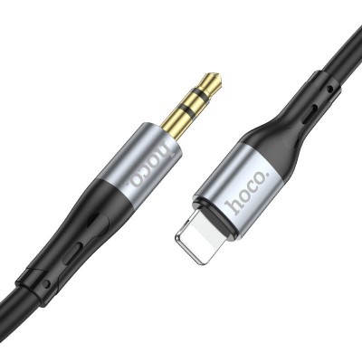 Переходник Hoco UPA22 iP silicone digital audio conversion cable - Black Переходник Hoco UPA22 iP silicone digital audio conversion cable - Black