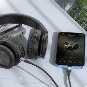 Переходник Hoco UPA22 iP silicone digital audio conversion cable - Black