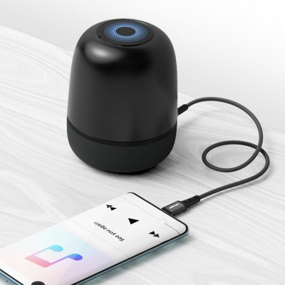 Аудиопереходник Acefast C1-08 Type-С to 3.5mm aluminum alloy audio cable - Black Аудиопереходник Acefast C1-08 Type-С to 3.5mm aluminum alloy audio cable - Black