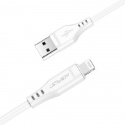 Кабель Acefast C3-02 Lightning TPE charging data cable - White