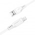 Кабель Acefast C3-02 Lightning TPE charging data cable - White Кабель Acefast C3-02 Lightning TPE charging data cable - White