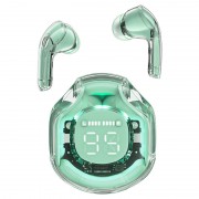 Беспроводные наушники Acefast T8 Crystal color (2) Bluetooth earbuds - Mint green