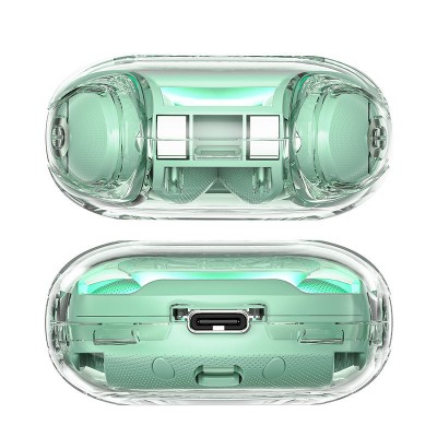 Беспроводные наушники Acefast T8 Crystal color (2) Bluetooth earbuds - Mint green Беспроводные наушники Acefast T8 Crystal color (2) Bluetooth earbuds - Mint green
